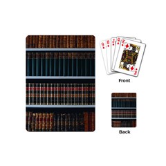 Books Bookshelf Library Education Playing Cards Single Design (mini) by Grandong