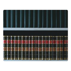 Books Bookshelf Library Education Two Sides Premium Plush Fleece Blanket (large) by Grandong