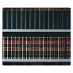 Books Bookshelf Library Education Premium Plush Fleece Blanket (Small) 50 x40  Blanket Front