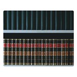 Books Bookshelf Library Education Premium Plush Fleece Blanket (Large) 80 x60  Blanket Front