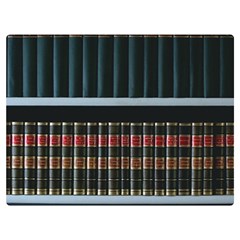 Books Bookshelf Library Education Two Sides Premium Plush Fleece Blanket (extra Small) by Grandong