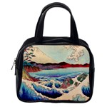 Wave Japanese Mount Fuji Classic Handbag (One Side) Front