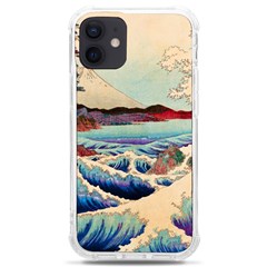 Wave Japanese Mount Fuji Iphone 12 Mini Tpu Uv Print Case	 by Grandong