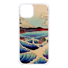 Wave Japanese Mount Fuji Iphone 13 Tpu Uv Print Case by Grandong