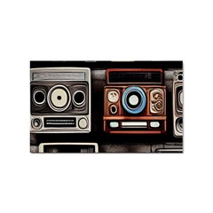 Retro Cameras Old Vintage Antique Sticker Rectangular (10 Pack) by Grandong