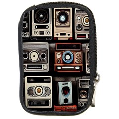 Retro Cameras Old Vintage Antique Compact Camera Leather Case by Grandong