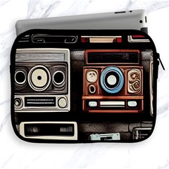 Retro Cameras Old Vintage Antique Apple Ipad 2/3/4 Zipper Cases by Grandong