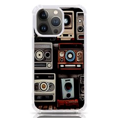 Retro Cameras Old Vintage Antique Iphone 13 Pro Tpu Uv Print Case by Grandong