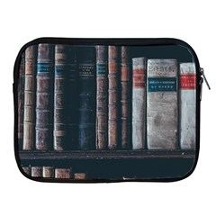 Aged Bookcase Books Bookshelves Apple Ipad 2/3/4 Zipper Cases by Grandong