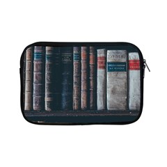 Aged Bookcase Books Bookshelves Apple Ipad Mini Zipper Cases by Grandong