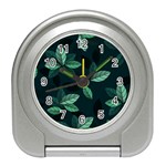 Foliage Travel Alarm Clock Front