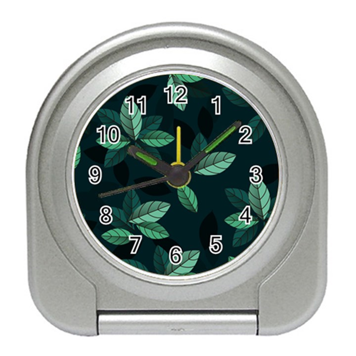 Foliage Travel Alarm Clock