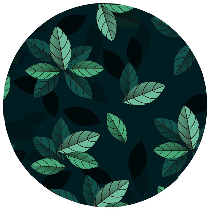 Foliage Wooden Puzzle Round