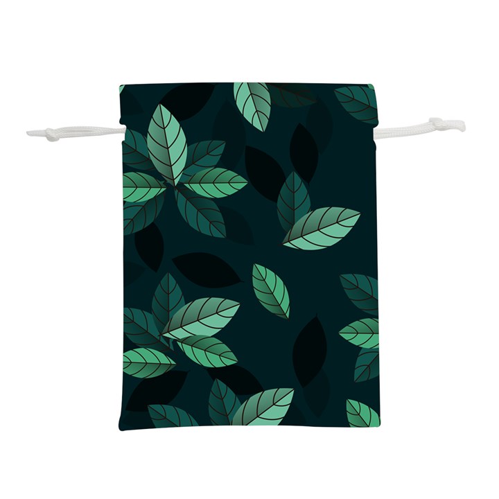 Foliage Lightweight Drawstring Pouch (L)