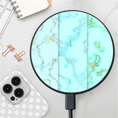 Background Marble Set Wireless Fast Charger(black) by Ndabl3x