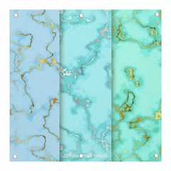 Background Marble Set Banner And Sign 3  X 3  by Ndabl3x