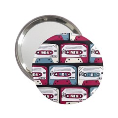 Music Symbols Rock Music Seamless Pattern 2.25  Handbag Mirrors