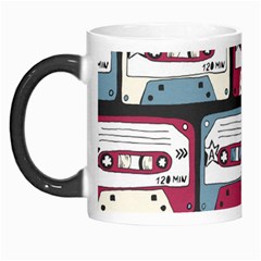 Music Symbols Rock Music Seamless Pattern Morph Mug by Ndabl3x