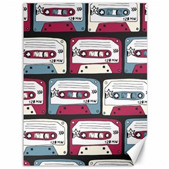 Music Symbols Rock Music Seamless Pattern Canvas 36  x 48 