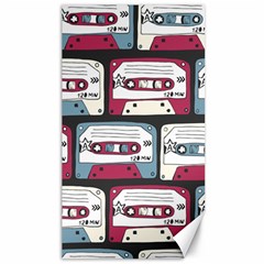 Music Symbols Rock Music Seamless Pattern Canvas 40  X 72 