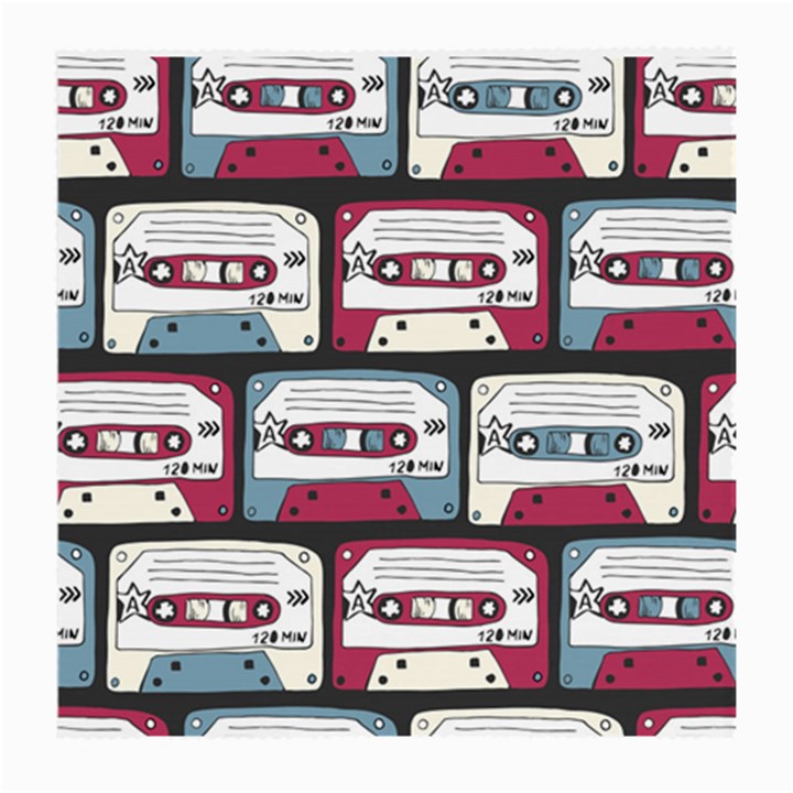 Music Symbols Rock Music Seamless Pattern Medium Glasses Cloth