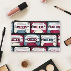 Music Symbols Rock Music Seamless Pattern Cosmetic Bag (Medium)