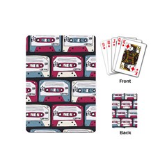 Music Symbols Rock Music Seamless Pattern Playing Cards Single Design (Mini)