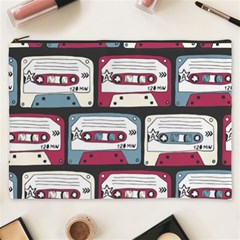 Music Symbols Rock Music Seamless Pattern Cosmetic Bag (xxxl) by Ndabl3x