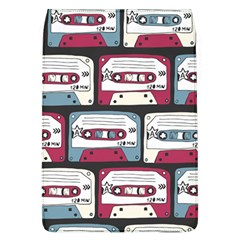 Music Symbols Rock Music Seamless Pattern Removable Flap Cover (l) by Ndabl3x