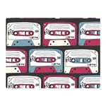 Music Symbols Rock Music Seamless Pattern Two Sides Premium Plush Fleece Blanket (Mini) 35 x27  Blanket Front