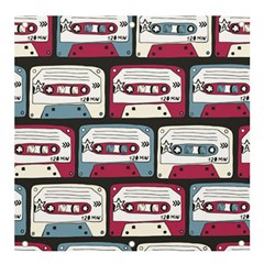 Music Symbols Rock Music Seamless Pattern Banner And Sign 4  X 4  by Ndabl3x