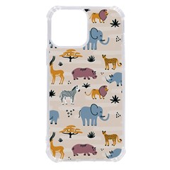 Wild Animals Seamless Pattern Iphone 13 Pro Max Tpu Uv Print Case by Ndabl3x