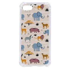 Wild Animals Seamless Pattern Iphone Se by Ndabl3x