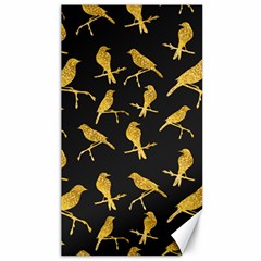 Background With Golden Birds Canvas 40  X 72 