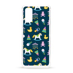 Cute Babies Toys Seamless Pattern Samsung Galaxy S20 6 2 Inch Tpu Uv Case by Ndabl3x