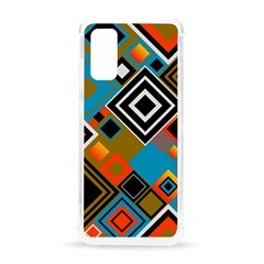 Retro Pattern Abstract Art Colorful Square Samsung Galaxy S20 6 2 Inch Tpu Uv Case by Ndabl3x