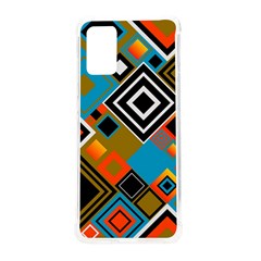 Retro Pattern Abstract Art Colorful Square Samsung Galaxy S20plus 6 7 Inch Tpu Uv Case by Ndabl3x