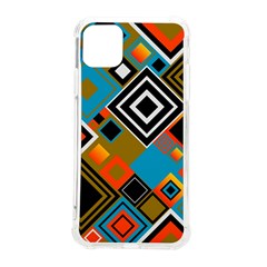 Retro Pattern Abstract Art Colorful Square Iphone 11 Pro Max 6 5 Inch Tpu Uv Print Case by Ndabl3x