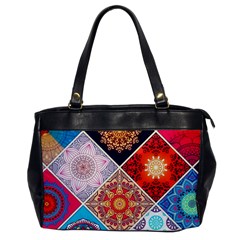 Mandala Pattern Oversize Office Handbag