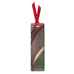 Abstract Curve Pattern Red Small Book Marks