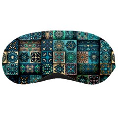 Texture Pattern Abstract Colorful Digital Art Sleep Mask