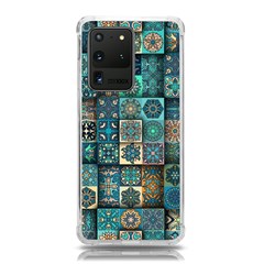 Texture Pattern Abstract Colorful Digital Art Samsung Galaxy S20 Ultra 6.9 Inch TPU UV Case