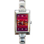 Time Wind Polishpattern Architecture Building City Cityscape Nature Pop-art Pop Surrealism  Retrowave Rectangle Italian Charm Watch Front