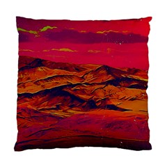 Time Wind Polishpattern Architecture Building City Cityscape Nature Pop-art Pop Surrealism  Retrowave Standard Cushion Case (one Side) by Cemarart