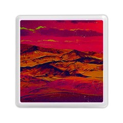 Time Wind Polishpattern Architecture Building City Cityscape Nature Pop-art Pop Surrealism  Retrowave Memory Card Reader (Square)