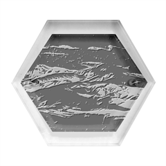 Time Wind Polishpattern Architecture Building City Cityscape Nature Pop-art Pop Surrealism  Retrowave Hexagon Wood Jewelry Box