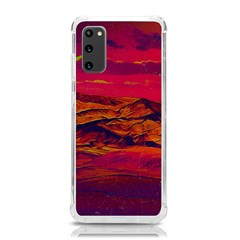 Time Wind Polishpattern Architecture Building City Cityscape Nature Pop-art Pop Surrealism  Retrowave Samsung Galaxy S20 6 2 Inch Tpu Uv Case by Cemarart