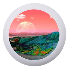 Unicorn Valley Aesthetic Clouds Landscape Mountain Nature Pop Art Surrealism Retrowave Dento Box With Mirror by Cemarart