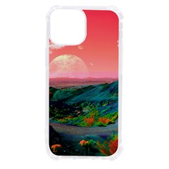 Unicorn Valley Aesthetic Clouds Landscape Mountain Nature Pop Art Surrealism Retrowave Iphone 13 Mini Tpu Uv Print Case by Cemarart