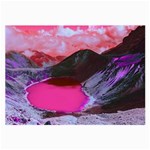 Late Night Feelings Aesthetic Clouds Color Manipulation Landscape Mountain Nature Surrealism Psicode Large Glasses Cloth Front